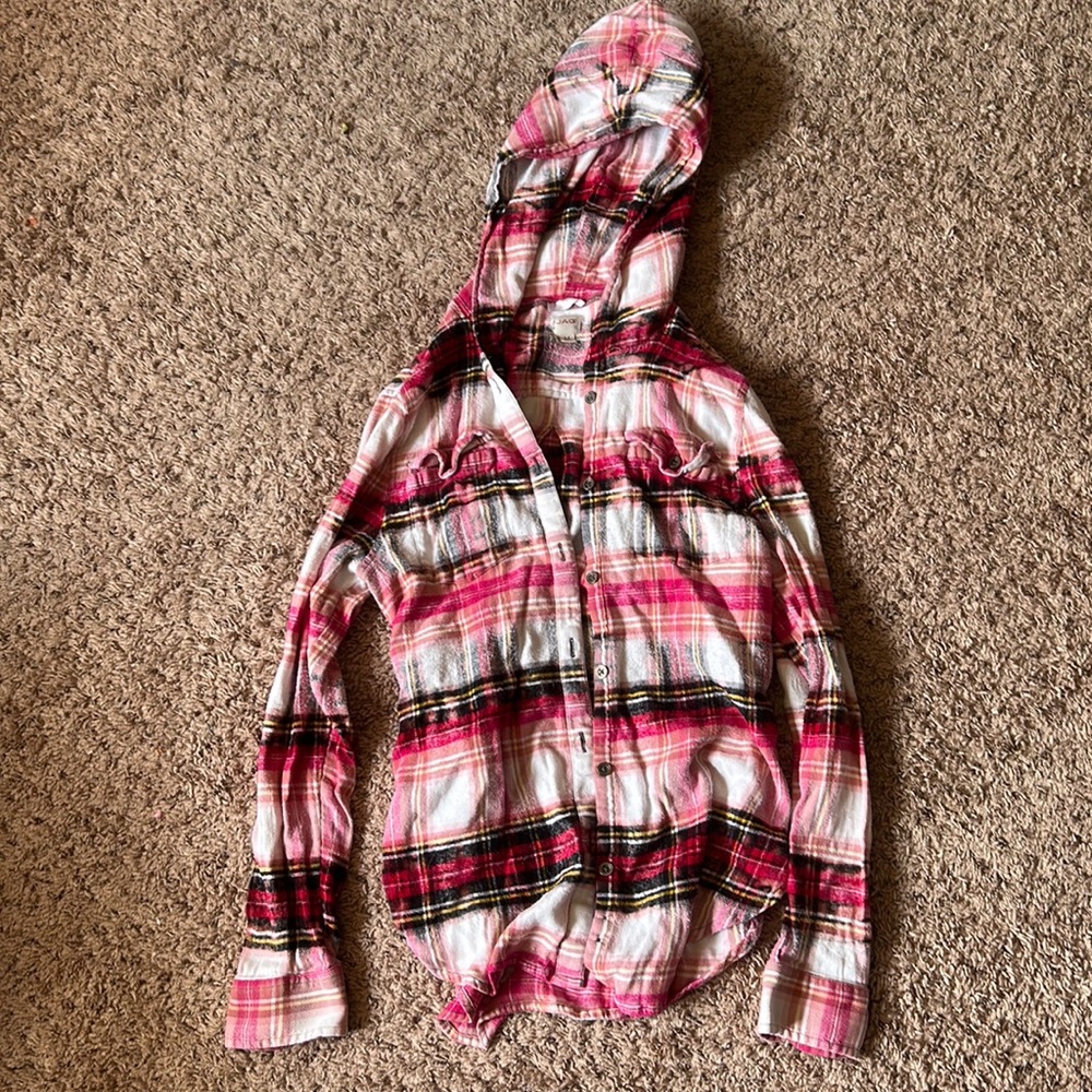 Medium plaid hoodie